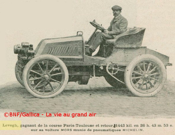 1900 levegh sur Mors paris toulouse paris
