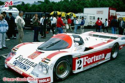 Le Mans 1987 Porsche Brun no 2