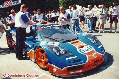 Le Mans 1996 McLaren Gulf 34