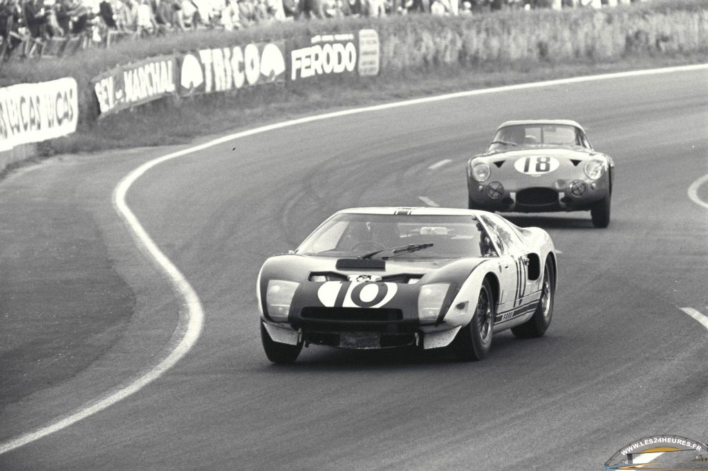 24h lemans 1964 Ford GT40 10 Phil Hill