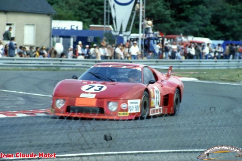 24h du Mans 82 Ferrari T-Bird Imsa GTX 73