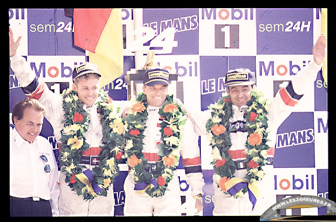 24h lemans 1997 podium